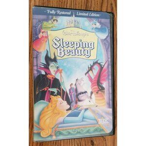 Disney Sleeping Beauty VHS 1997 Limited Edition Masterpiece Pre-owned LH7170